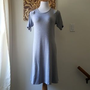 Philosophy Cold Shoulder Cloth Dress